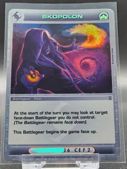 Chaotic Card : Skopolon Alliances Unraveled Super Rare Battlegear - Image 1