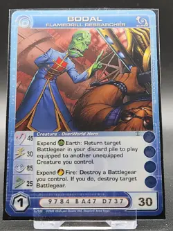 Chaotic Card : Bodal Flamedrill Researcher Fire & Stone Rare Creature - Image 1