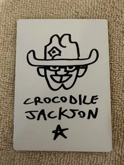 MTG Magic Pathbreaker Ibex FOIL x1 Signed Proof Secret SLD Crocodile Jackson - Image 2