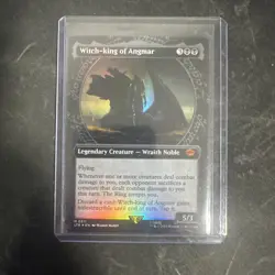 MTG Witch-King of Angmar *SHOWCASE FOIL* Lord of the Rings 0311 - Image 1