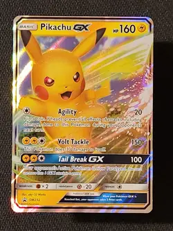 2019 Pokemon Sun & Moon BlackStar Promo #SM232 - Pikachu GX - Image 1