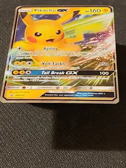 2019 Pokemon Sun & Moon BlackStar Promo #SM232 - Pikachu GX - Image 2
