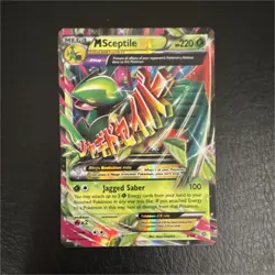 Pokemon M Sceptile EX 8/98 Ultra Rare Holo XY - Ancient Origins 220 HP - Image 1