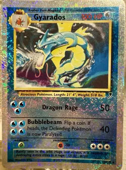 Pokemon Gyarados 12/110 Reverse Holo Legendary Collection Holo 2002 - Image 1