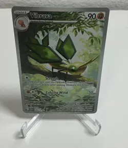 Vibrava 206/191 Surging Sparks Full Art Ultra Rare Pokemon Card NM - Image 1