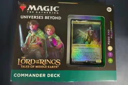 MTG MAGIC THE GATHERING THE LORD OF THE RINGS FOOD AND FELLOWSHIP COMMANDER DECK - Image 1