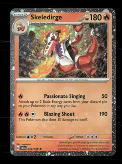 Skeledirge 038/198 Holo Miscellaneous Cards & Products NM/M Pokemon - Image 1