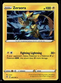 Zeraora - (Cosmos Holo) 061/185 Holo Miscellaneous Cards & Products NM - Image 1