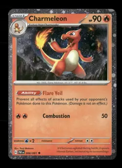 Charmeleon 008/091 Holo Miscellaneous Cards & Products NM/M Pokemon - Image 1