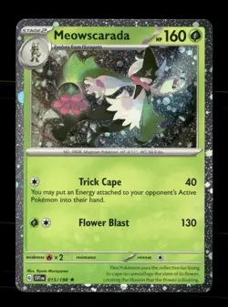Meowscarada 015/198 Holo Miscellaneous Cards & Products NM/M Pokemon - Image 1