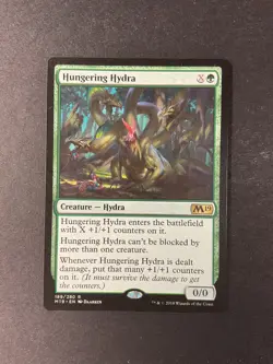 Hungering Hydra - Core Set 2019 - Magic the Gathering - MTG - Image 1