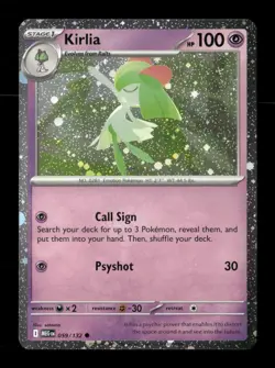 Kirlia (Cosmos Holo) 059/132 Holo Miscellaneous Cards & Products NM/M Pokemon - Image 1