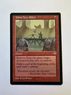 Telim'Tor's Edict - RESERVED LIST - MTG Mirage - NM - Image 1