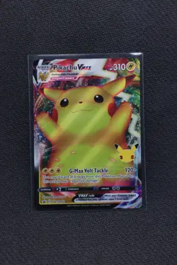 Pokemon Pikachu VMAX SWSH062 Sword & Shield Promo Holo Promo Card 310 HP EN - Image 1