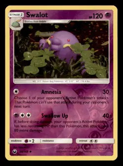 Swalot 58/168 Uncommon Celestial Storm Pokemon Reverse Holo Near Mint - Image 1