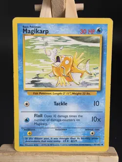 Pokemon TCG Magikarp Base Set 35/102 Regular MP. - Image 1