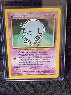 Wobbuffet Neo Discovery Regular NEO 35/75 Pokemon Rare MP - Image 3