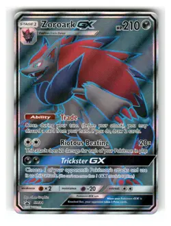 Zoroark GX - SM84 Holo Promo Sun & Moon Promo Pokemon Lightly Played - Image 1