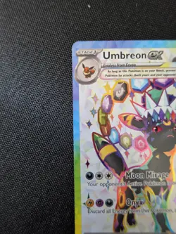 Pokemon TCG Umbreon ex SVP176 Sv Scarlet & Violet Promo Stage 1 Full Art Holo - Image 5