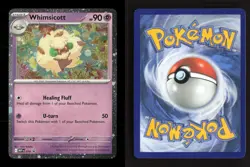 Whimsicott (Cosmos Holo) 019 Holo ME: Mega Evolution Promo NM/M Pokemon - Image 3