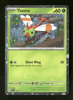 Yanma 185 Holo Scarlet & Violet Promo NM/M Pokemon - Image 1