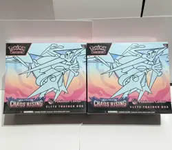 Chaos Rising Pokemon Center Elite Trainer Box ETB x2 - BRAND NEW & SEALED ✅ - Image 1