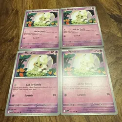 Mimikyu 042/094 x4 Playset 4x Pokemon TCG ME02 Phantasmal Flames - Image 1