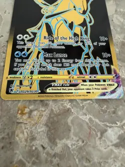 Pokemon TCG - Ice Rider Calryex VMAX (Sectret) TG29/TG30 - Ultra Rare - NM - Image 2