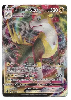 Boltund VMAX 104/264 Swsh08: Fusion Strike Holo Pokemon TCG - NM - Image 1
