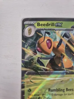 Beedrill Ex 003/086 - Double Rare - Chaos Rising - Pokemon TCG Mega Evolutions - Image 2