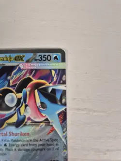 Mega Greninja ex 022/086 Me04: Chaos Rising Holo Pokemon TCG Mega Evolutions NM - Image 2