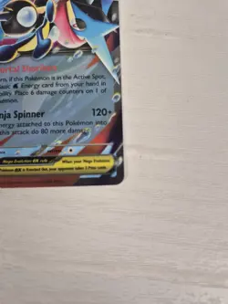 Mega Greninja ex 022/086 Me04: Chaos Rising Holo Pokemon TCG Mega Evolutions NM - Image 4