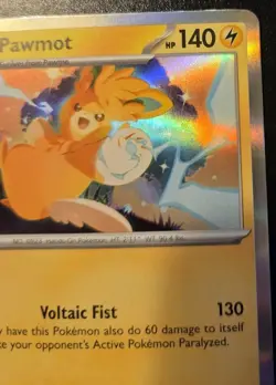 Pawmot 034/094 Holo Rare Phantasmal Flames Pokemon TCG - Image 3