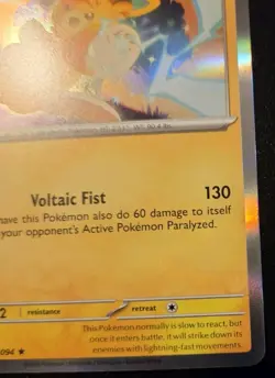 Pawmot 034/094 Holo Rare Phantasmal Flames Pokemon TCG - Image 5