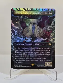 MTG Jenova, Ancient Calamity (Borderless) Foil Final Fantasy - Image 1