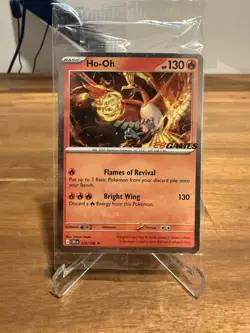 Pokemon Ho-Oh EB Games Stamped Promo 010/086 Chaos Rising Sealed NM - Image 1