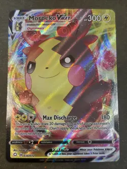 Morpeko VMAX 038/072 Shining Fates Holo NM Pokemon TCG - Image 1