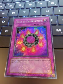 Ring of Destruction Secret Rare - RP02-EN066 - Image 3