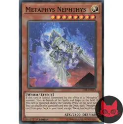 Yugioh Metaphys Nephthys CIBR-EN025 Super Rare 1st Edition NM - Image 1