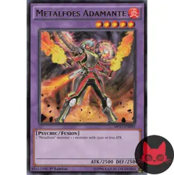 Yugioh Metalfoes Adamante MP17-EN092 Rare 1st Edition NM - Image 1