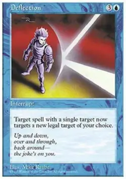 Deflection - 5E MTG - Light Play - Image 1