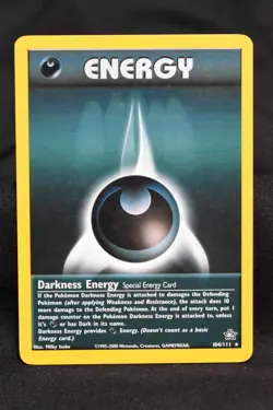 Darkness Energy 104/111 LP+ Neo Genesis Regular Rare Unlimited Pokemon TCG Card - Image 1