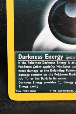 Darkness Energy 104/111 LP+ Neo Genesis Regular Rare Unlimited Pokemon TCG Card - Image 5