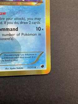 Empoleon Plasma Freeze 117/116 Secret Rare Card LP Condition - Image 5