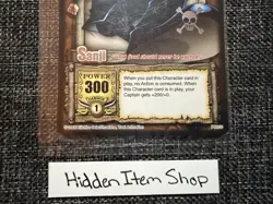 Sanji One Piece Card CCG/TCG Silver Tournament Promo 2005 PR010 Quest Begins - Image 4