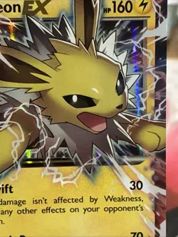 ⚡⚡⚡Pokemon Jolteon EX Full Art Holo Card 28/83 Ultra Rare ⚡⚡⚡ - Image 3