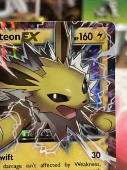 ⚡⚡⚡Pokemon Jolteon EX Full Art Holo Card 28/83 Ultra Rare ⚡⚡⚡ - Image 4