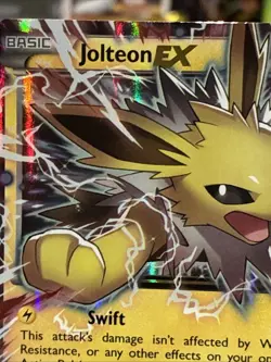 ⚡⚡⚡Pokemon Jolteon EX Full Art Holo Card 28/83 Ultra Rare ⚡⚡⚡ - Image 5