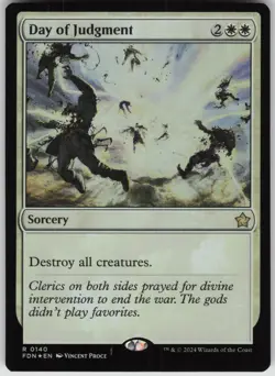 MTG Day of Judgment Foil NM Foundations Magic 140 - Image 1