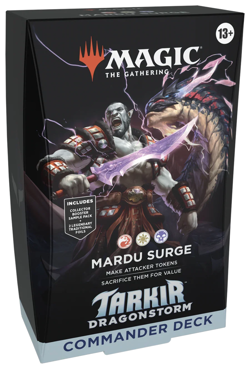 Magic: The Gathering - Tarkir: Dragonstorm - Commander Deck - Mardu Surge - Image 1